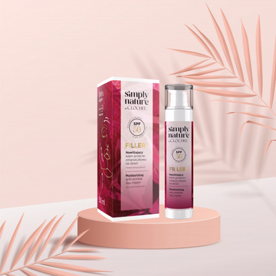 FILLER SPF 50 Nawilżający krem przeciwzmarszczkowy na dzień