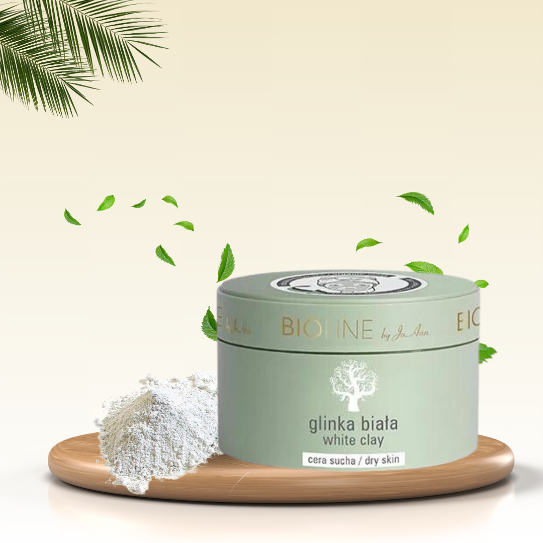 Glinka biała – naturalna maseczka do twarzy