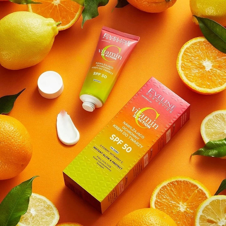 Nawilżająco-ochronny krem do twarzy SPF 50