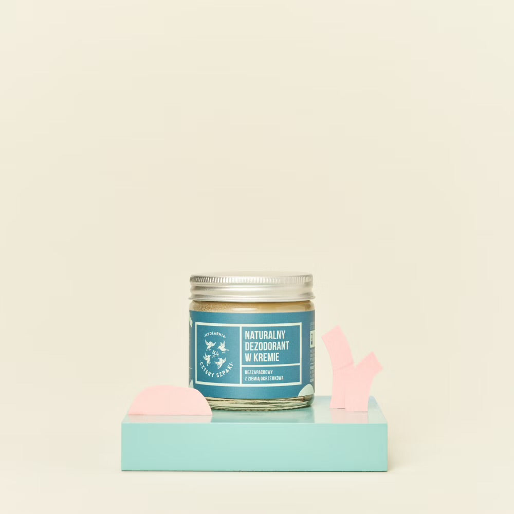 Naturalny dezodorant w kremie - bezzapachowy