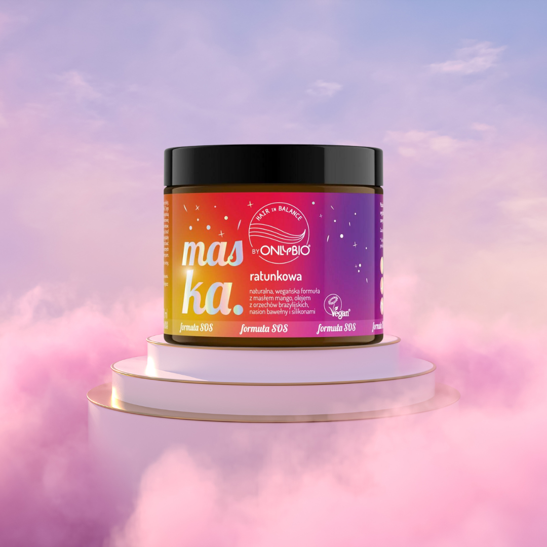 Hair in Balance by ONLYBIO Maska ratunkowa do każdej porowatości włosów