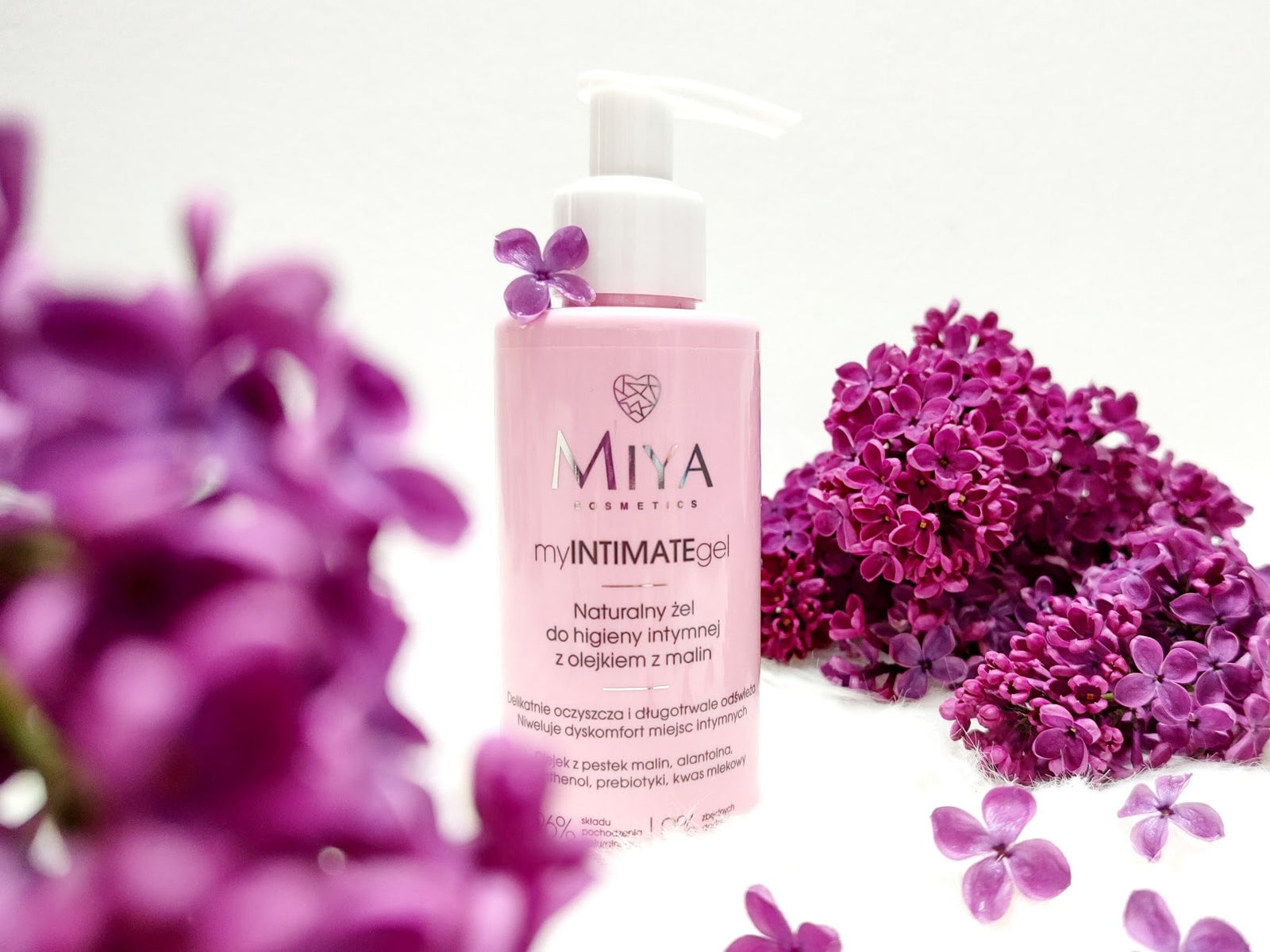 myINTIMATEgel Naturalny żel do higieny intymnej z olejkiem z malin