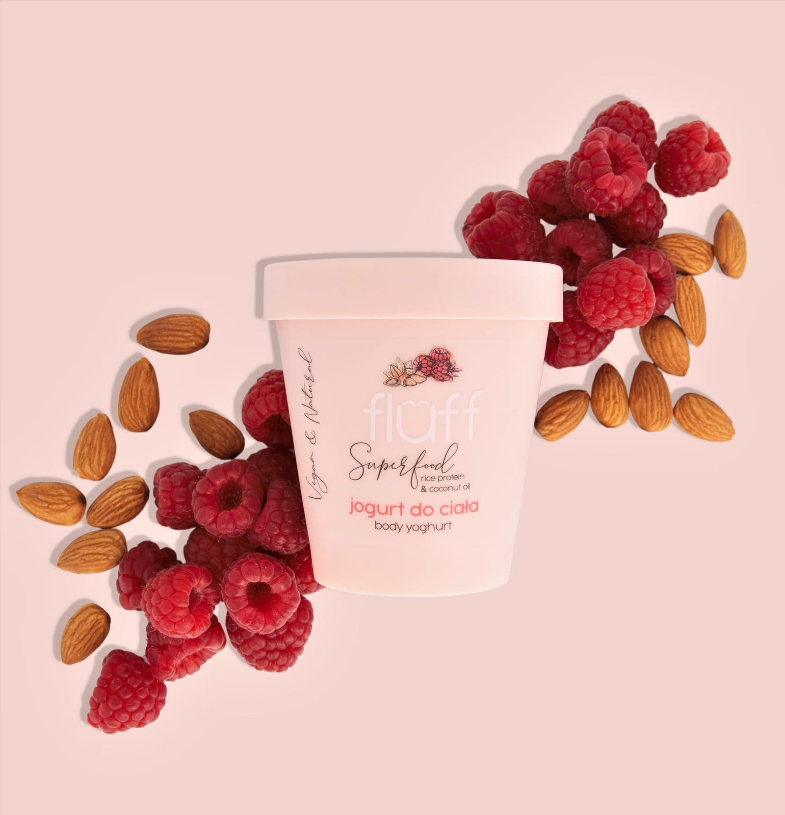Jogurt do ciała Maliny z Migdałami