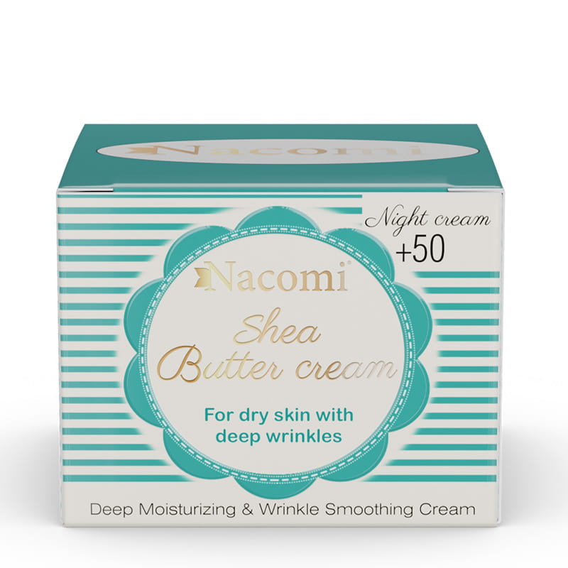 Krem shea na noc +50