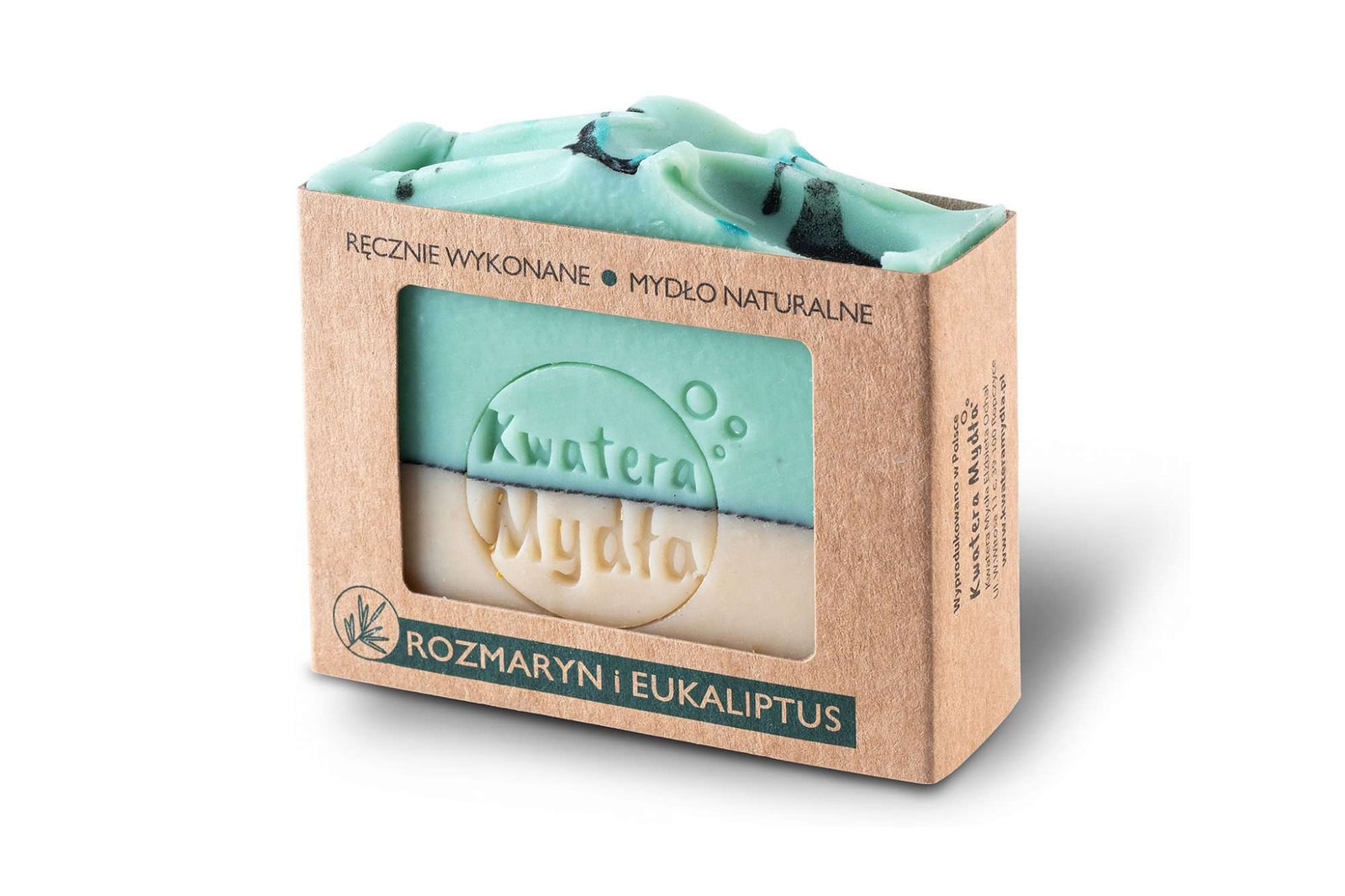 Mydło Naturalne eukaliptusowe Rozmaryn i Eukaliptus