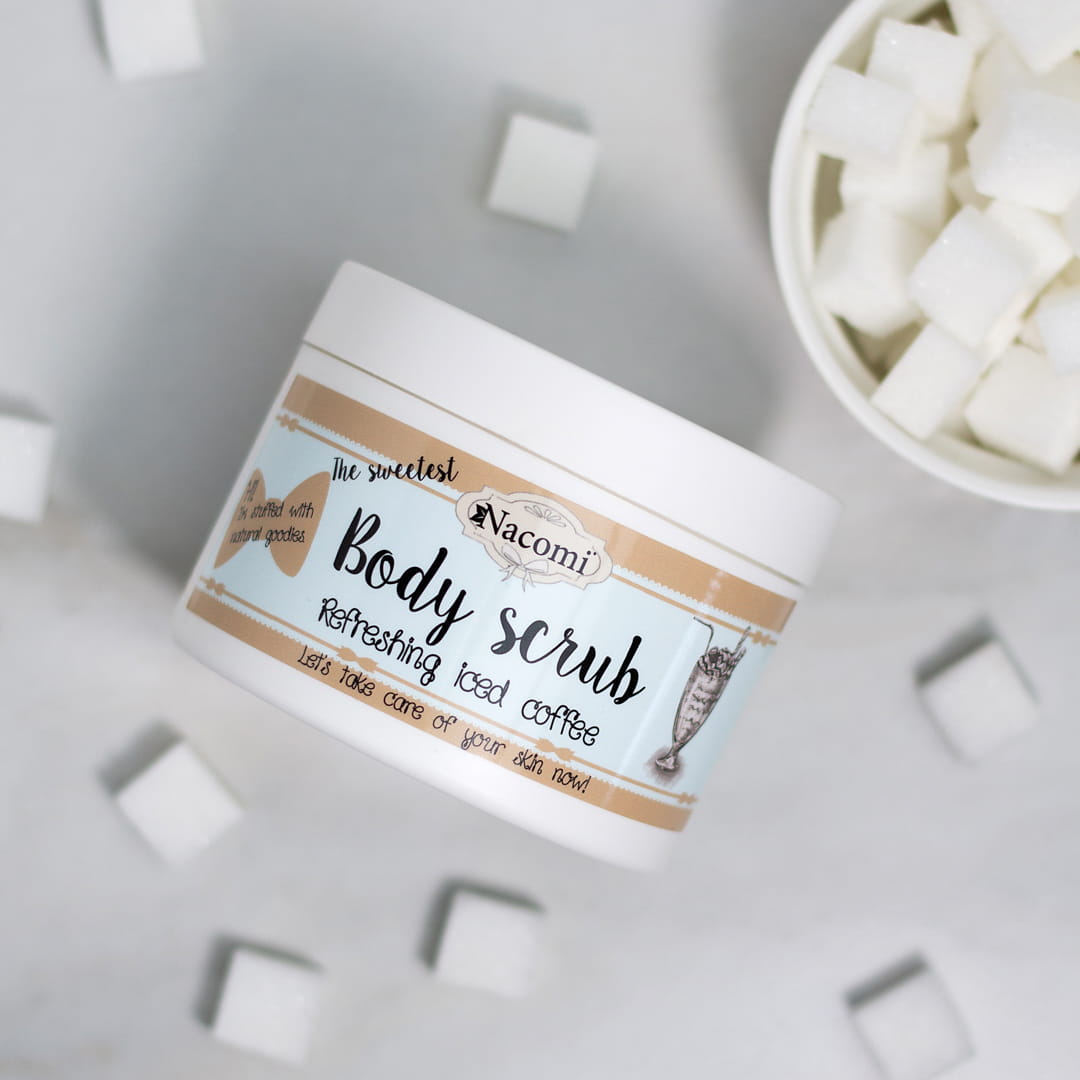 Peeling cukrowy do ciała odświeżająca mrożona kawa