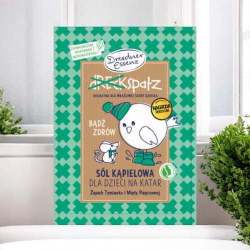 BĄDŹ ZDRÓW - sól do kąpieli z tymiankiem