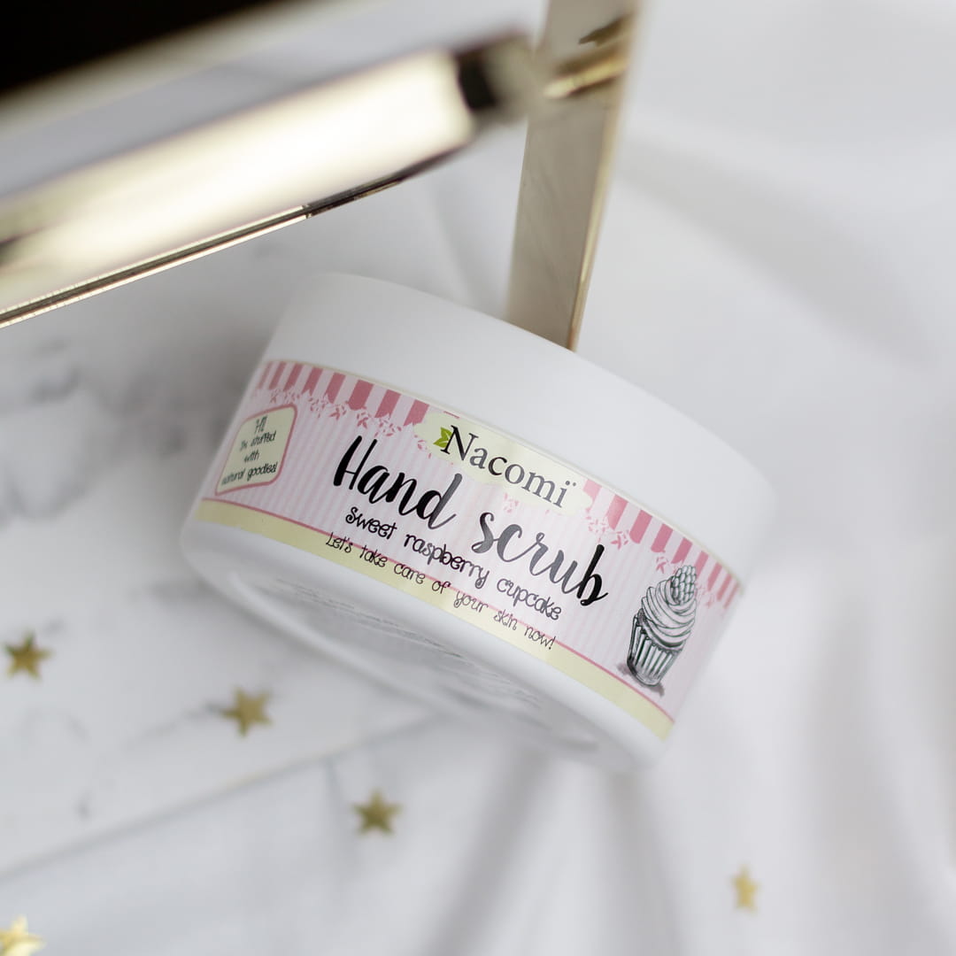 Peeling cukrowy do rąk malina