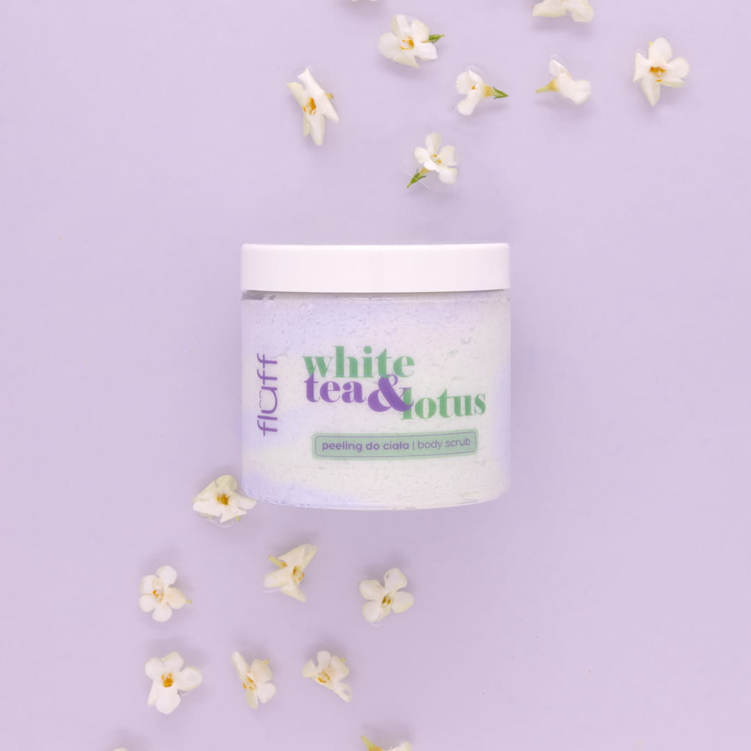 Peeling do ciała o zapachu białej herbaty & lotosu