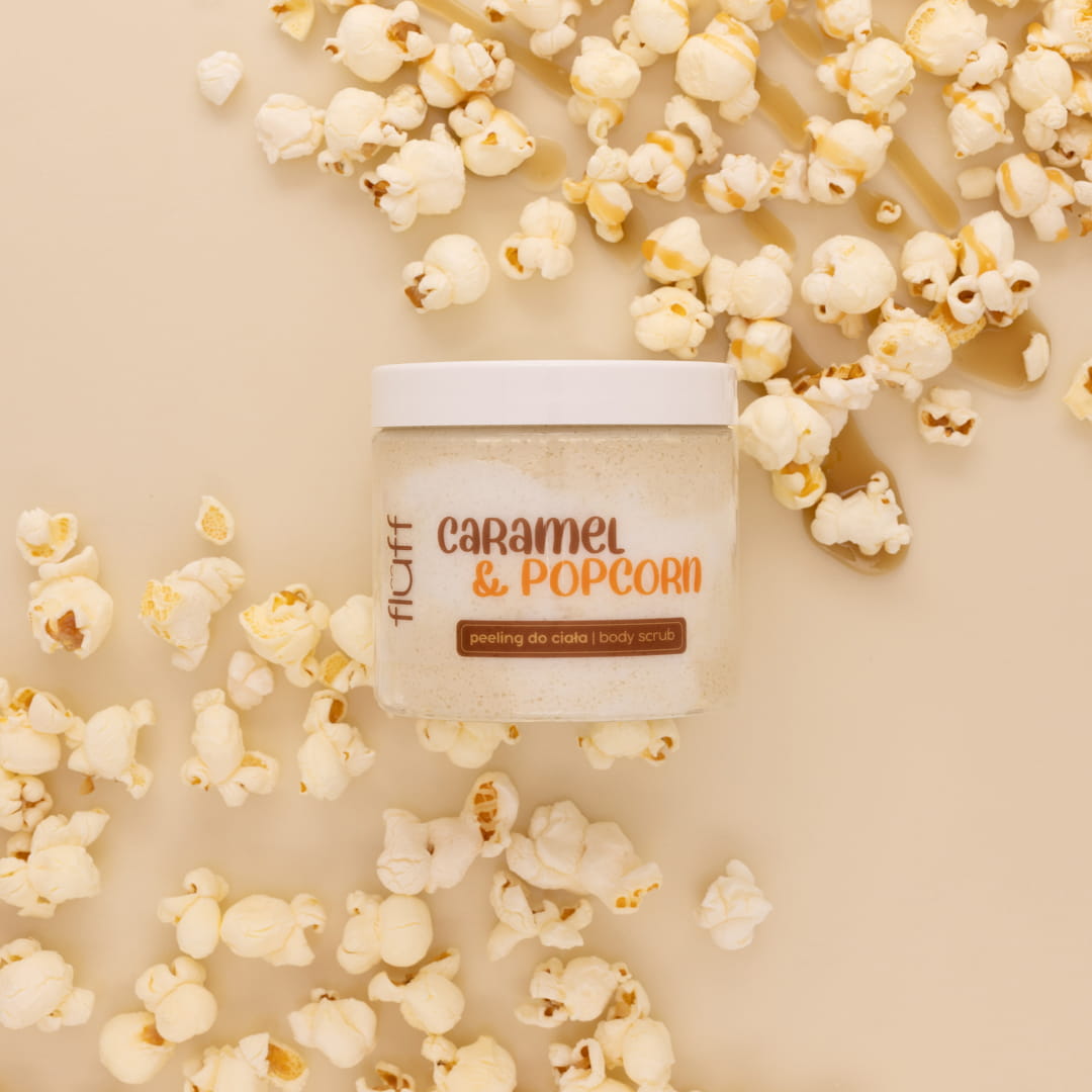 Peeling do ciała o zapachu karmelu & popcornu