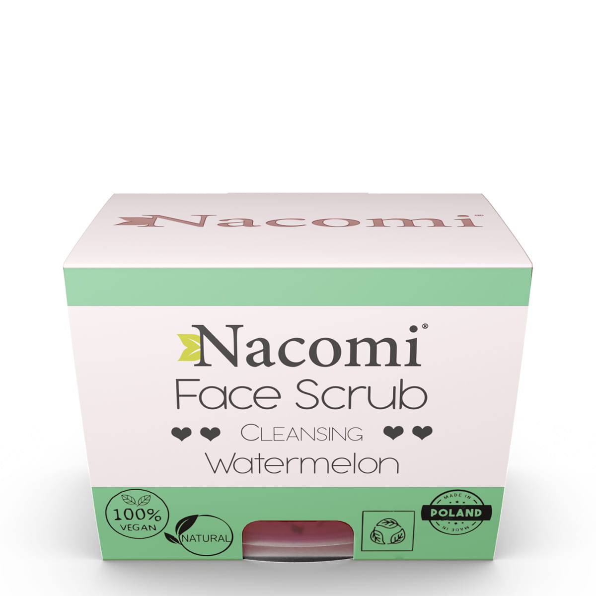 Peeling oczyszczający do twarzy i ust o zapachu arbuza