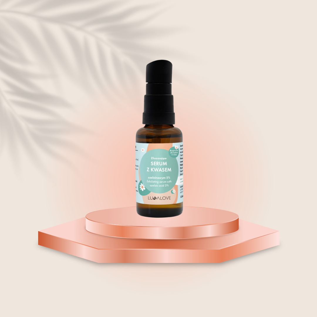 Złuszczające serum do twarzy z kwasem azelainowym 5%