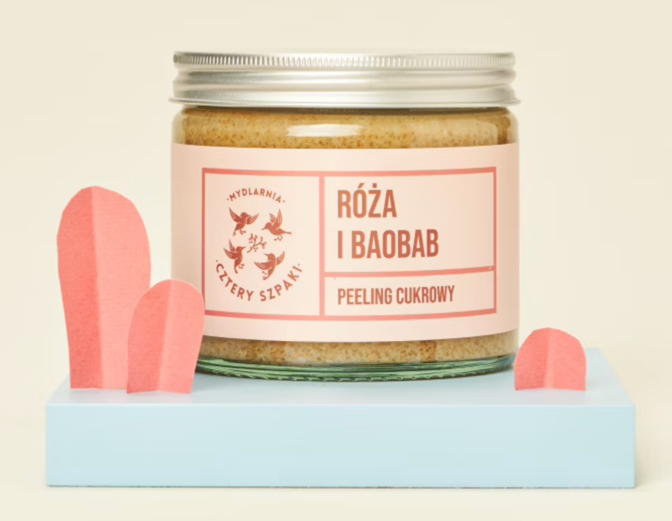 Róża i Baobab - peeling cukrowy