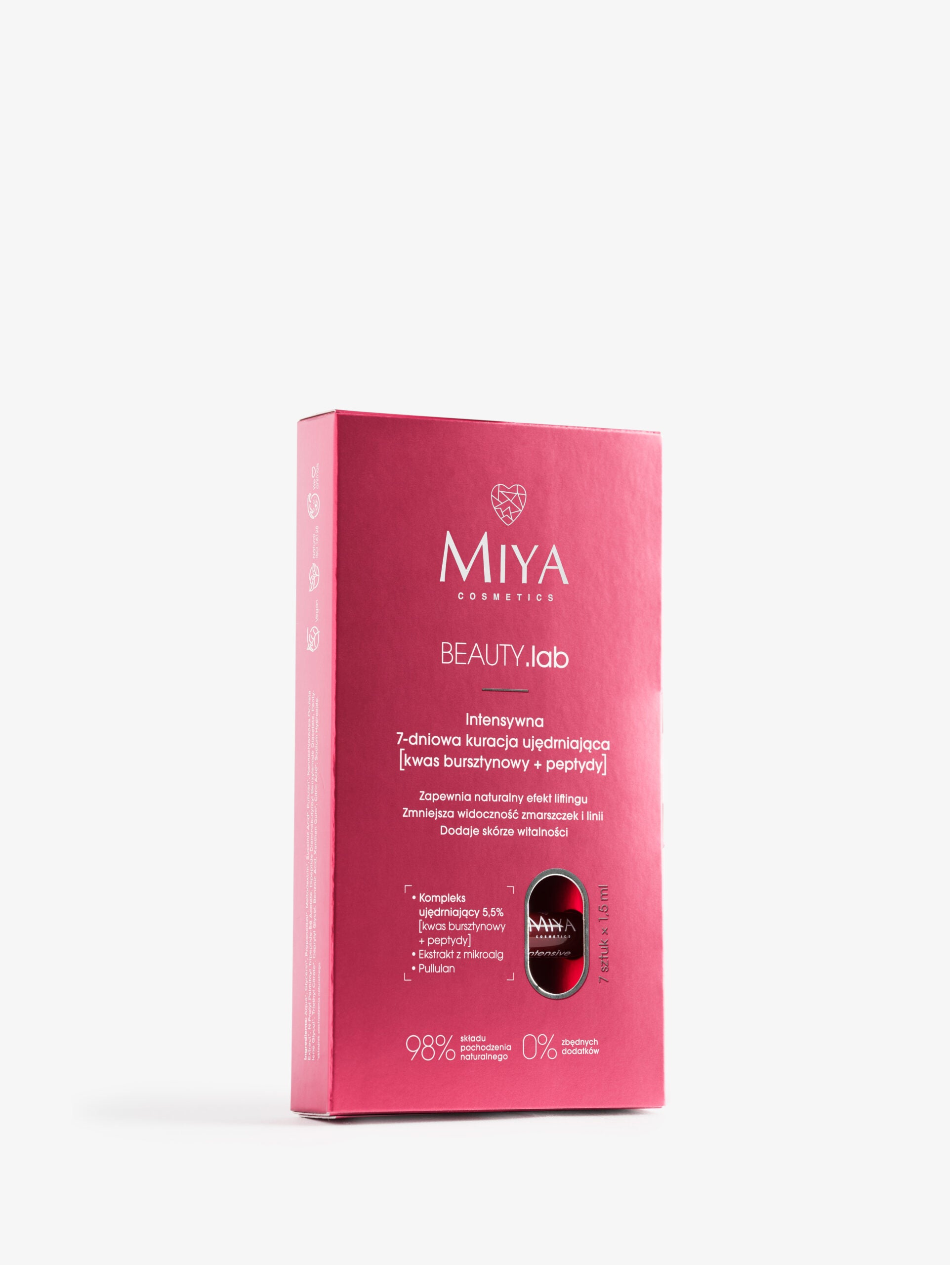 BEAUTY.lab Intensywna 7-dniowa kuracja ujędrniająca [kwas bursztynowy + peptydy]