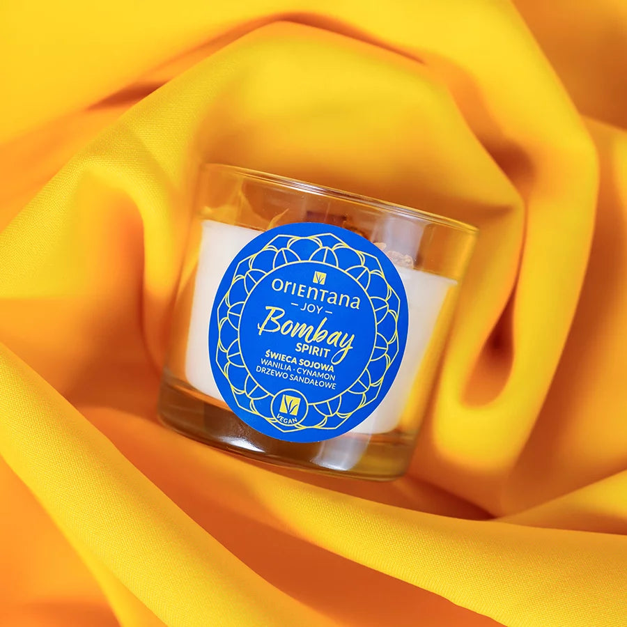 ŚWIECA SOJOWA BOMBAY SPIRIT