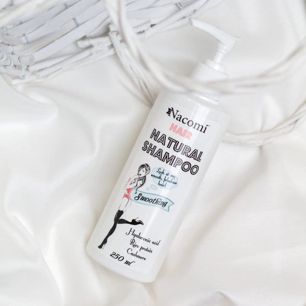 Szampon naturalny do włosów wygładzająco - nawilżający