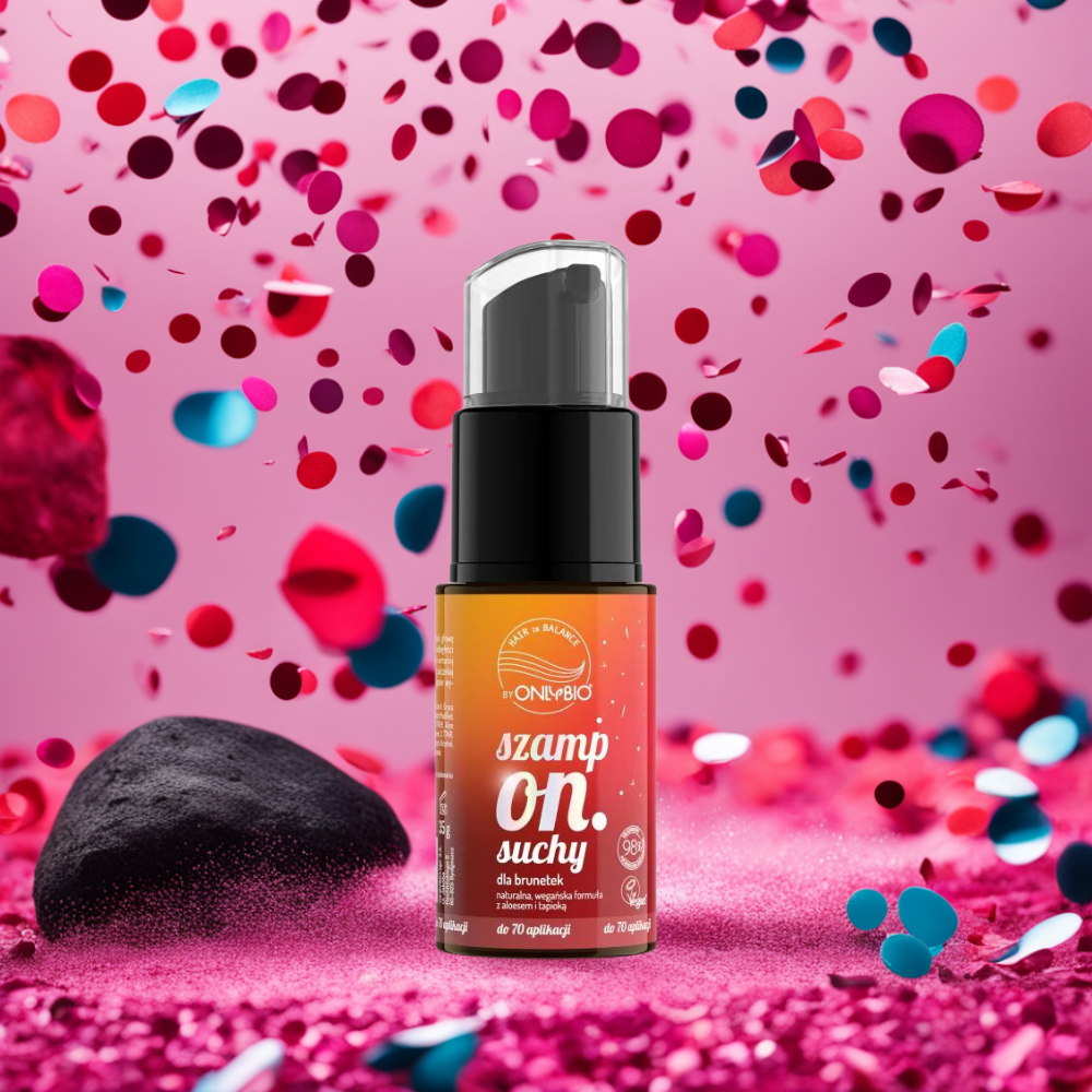 Hair in Balance by ONLYBIO Suchy szampon dla brunetek