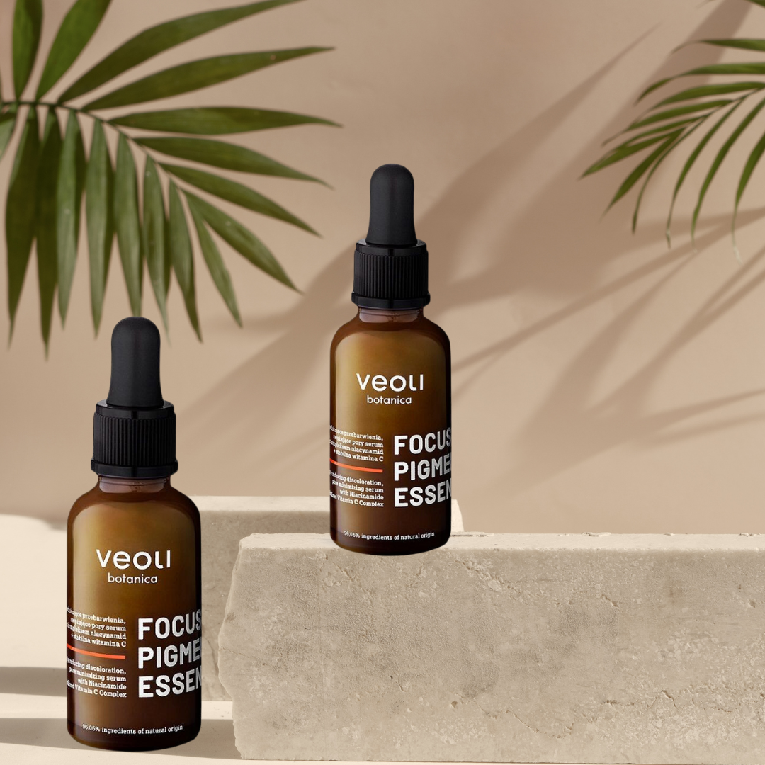 Serum na przebarwienia skóry zwężające pory z Niacynamidem i witaminą C FOCUS PIGMENTATION ESSENCE
