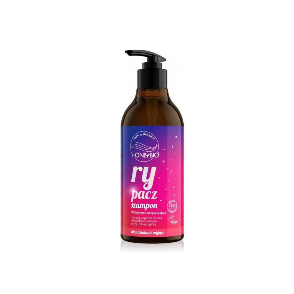 Hair in Balance by ONLYBIO Rypacz Szampon intensywnie oczyszczający