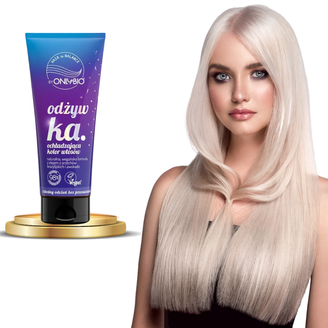 Hair in Balance by ONLYBIO Odżywka ochładzająca kolor włosów