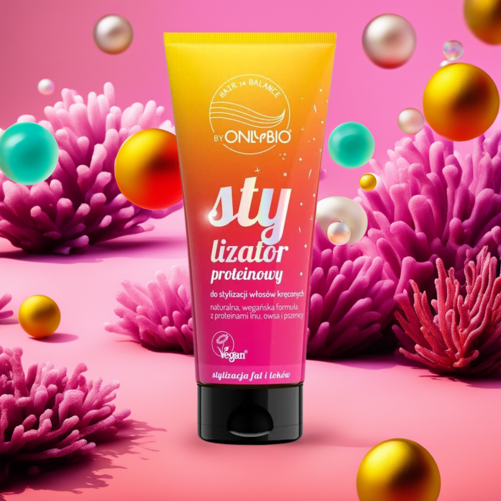 Hair in Balance by ONLYBIO Stylizator proteinowy do stylizacji włosów kręconyc