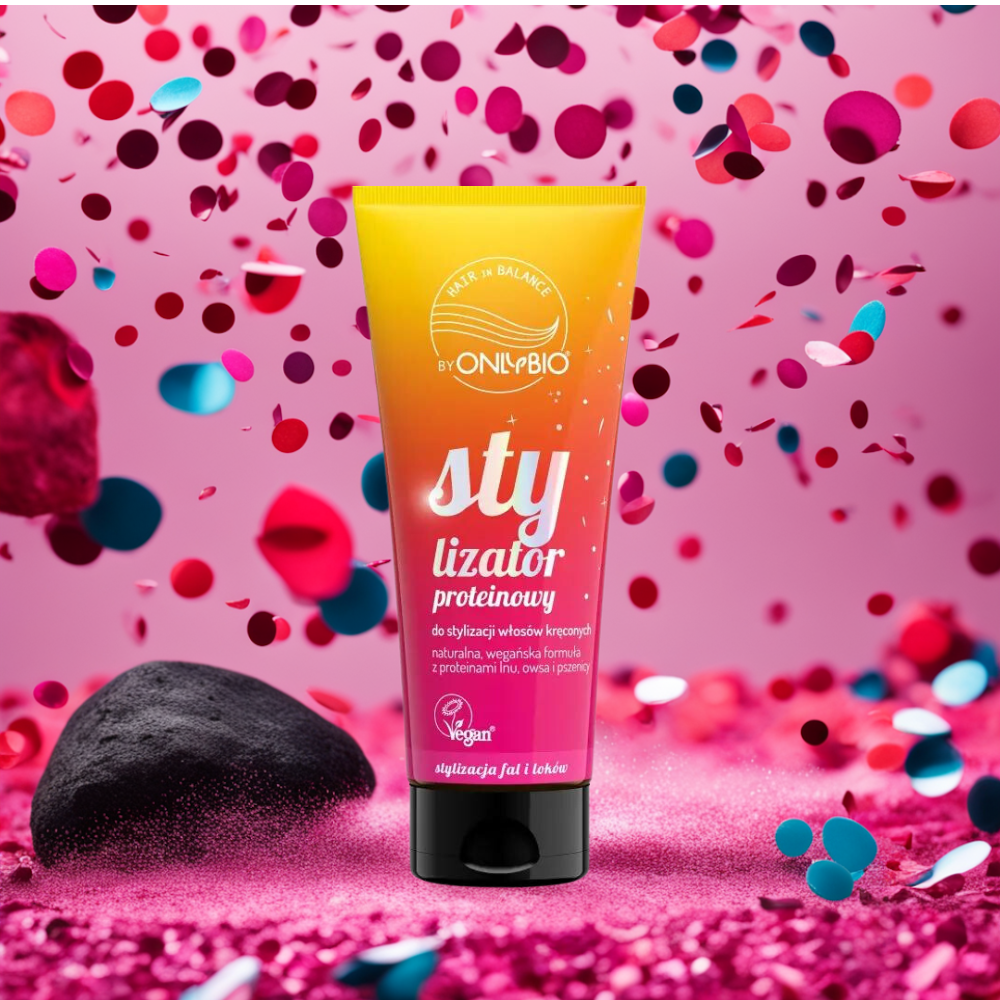 Hair in Balance by ONLYBIO Stylizator proteinowy do stylizacji włosów kręconyc