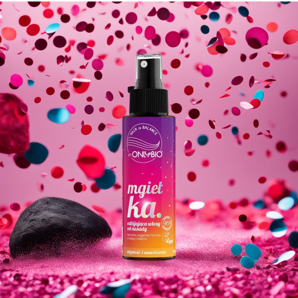 Hair in Balance by ONLYBIO Mgiełka odbijająca włosy od nasady