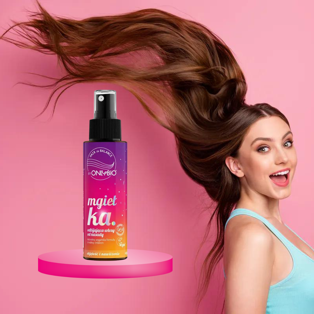 Hair in Balance by ONLYBIO Mgiełka odbijająca włosy od nasady