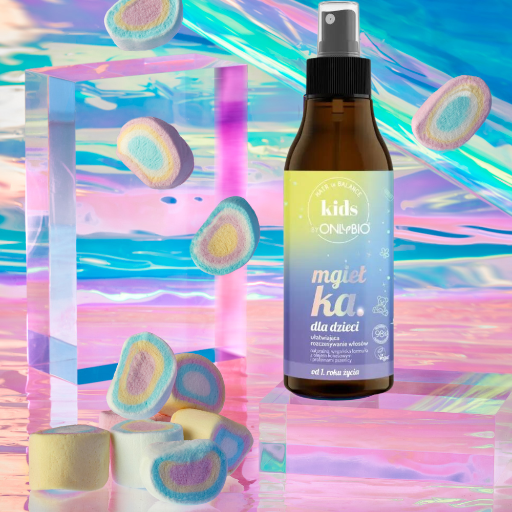 Hair in Balance Kids by ONLYBIO Mgiełka dla dzieci ułatwiająca rozczesywanie włosów