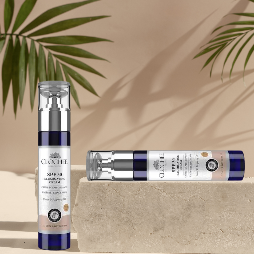 Rozświetlający krem SPF 30