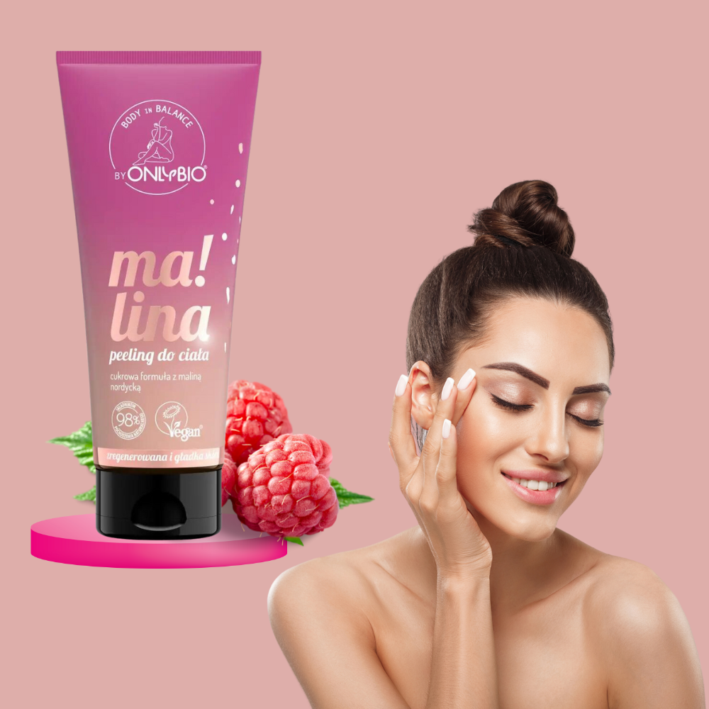 Body in Balance by ONLYBIO Peeling do ciała malinowy