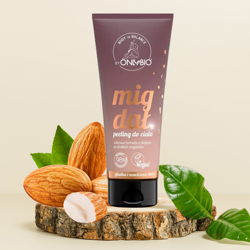 Body in Balance by ONLYBIO Peeling do ciała migdałowy