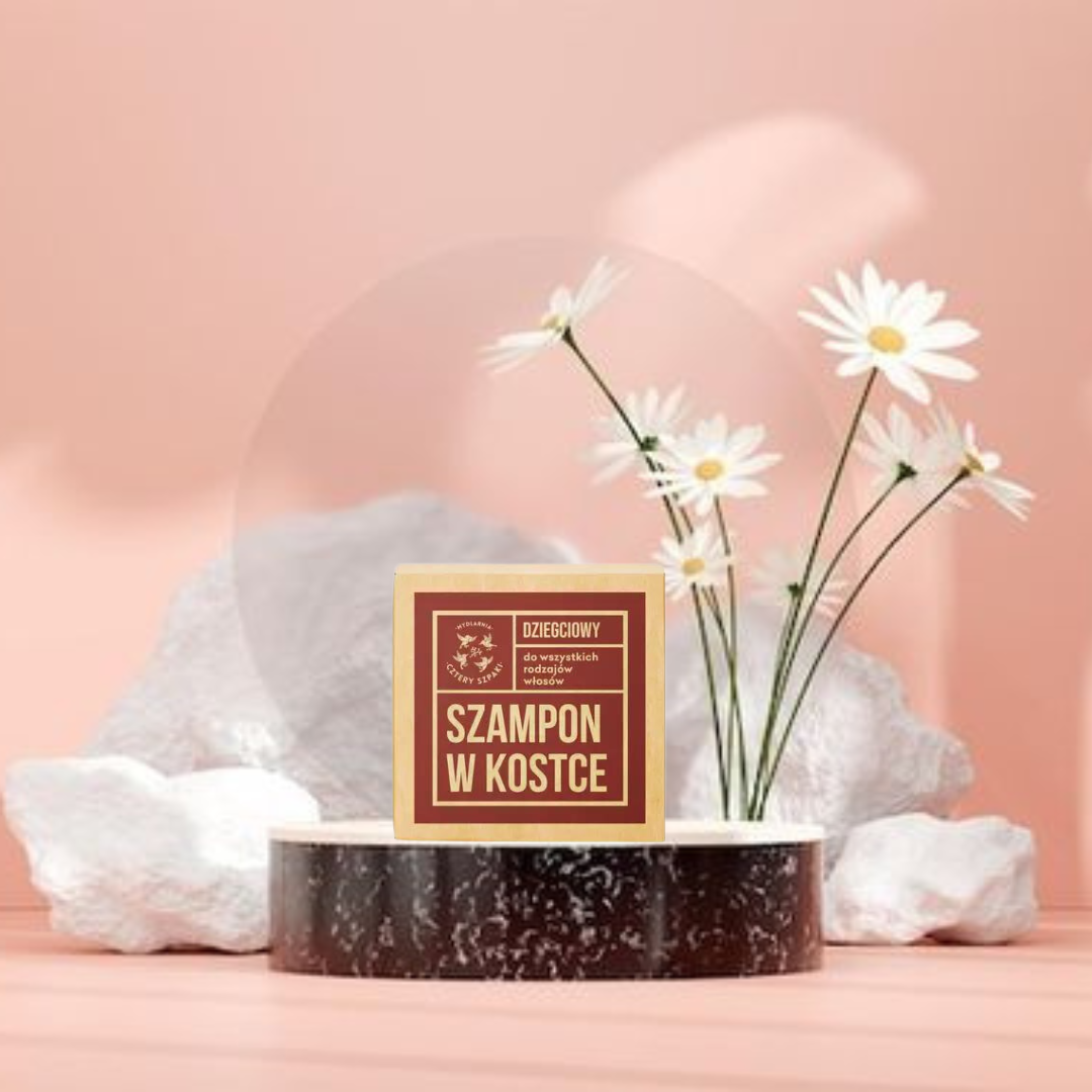 Szampon dziegciowy w kostce