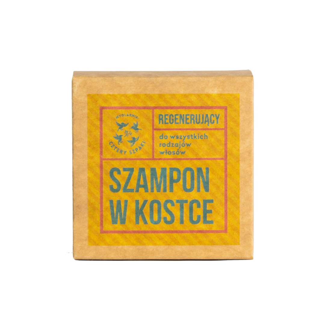 Regenerujący szampon w kostce