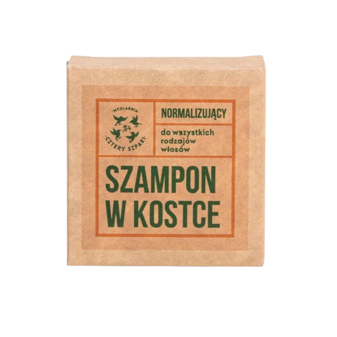 Normalizujący szampon w kostce