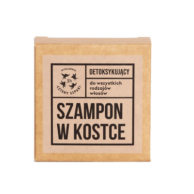 Detoksykujący szampon w kostce