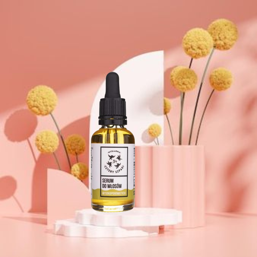 Serum do włosów wysokoporowatych