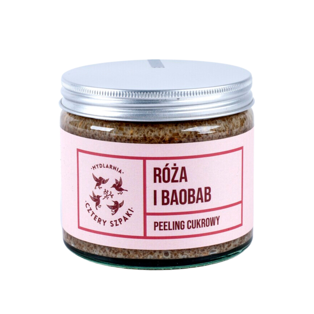 Róża i Baobab - peeling cukrowy