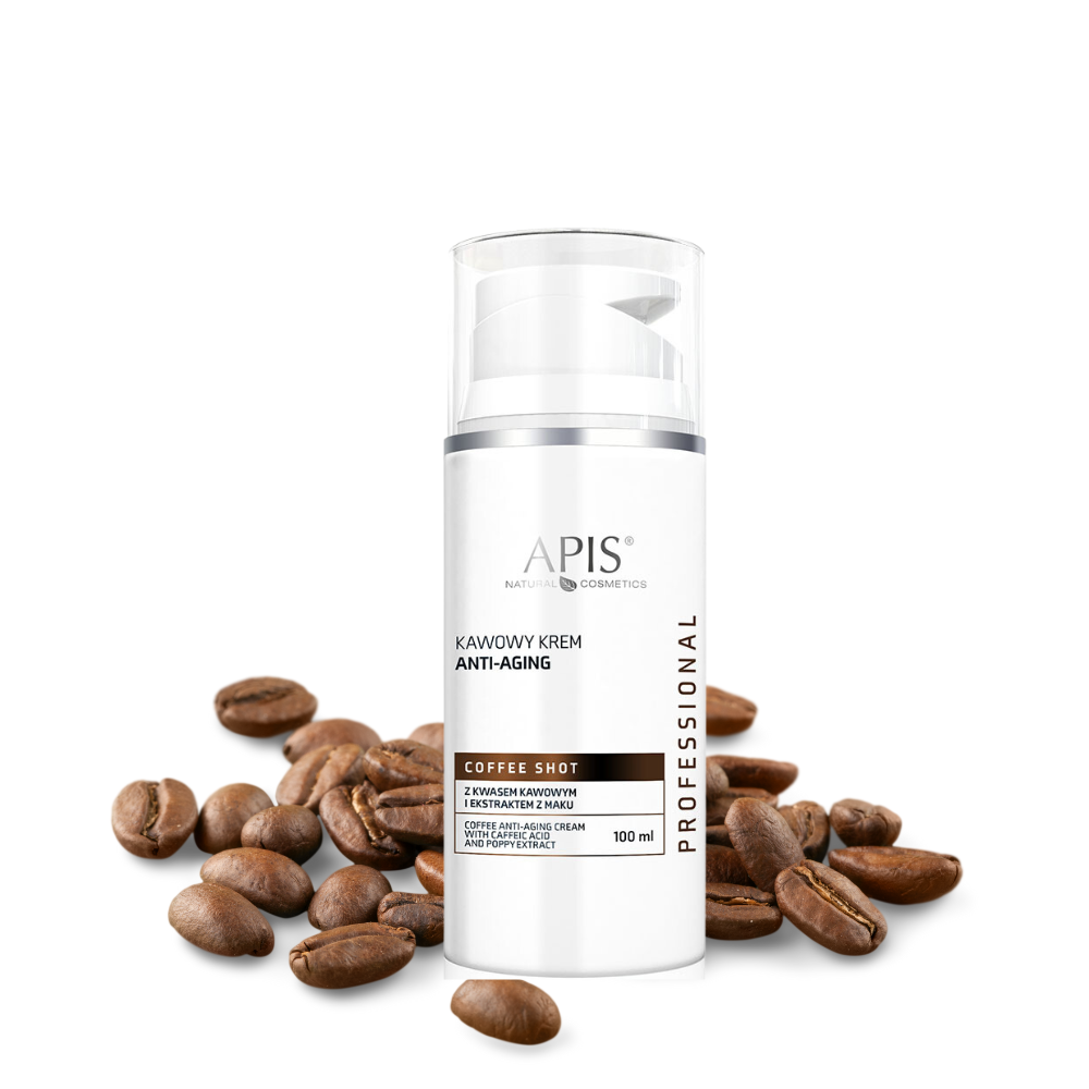 COFFEE SHOT Kawowy krem anti-aging z kwasem kawowym i ekstraktem z maku