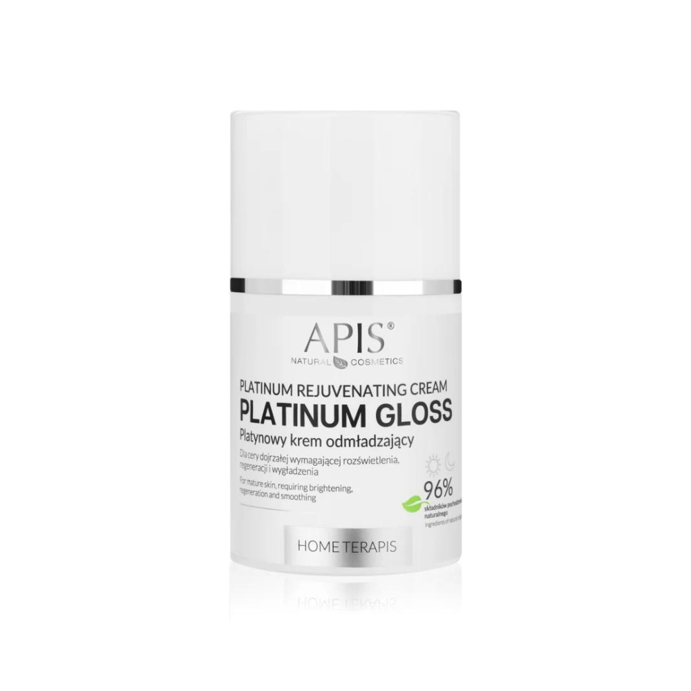 PLATINUM GLOSS / Home terApis Platynowy krem odmładzający