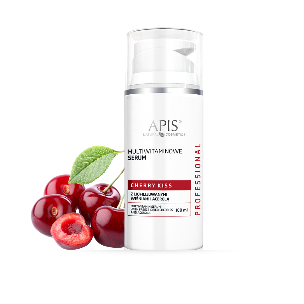 CHERRY KISS Multiwitaminowe serum z liofilizowanymi wiśniami i acerolą