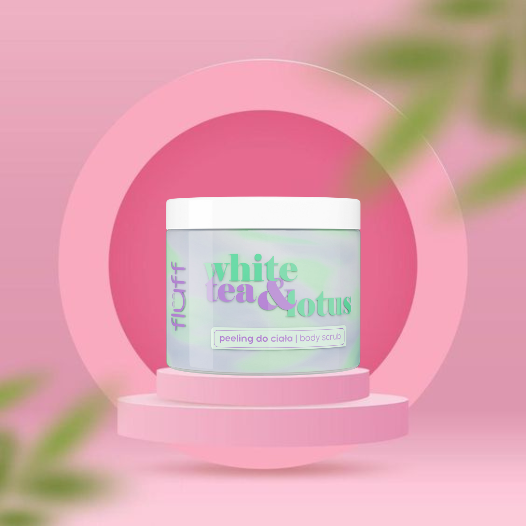 Peeling do ciała o zapachu białej herbaty & lotosu