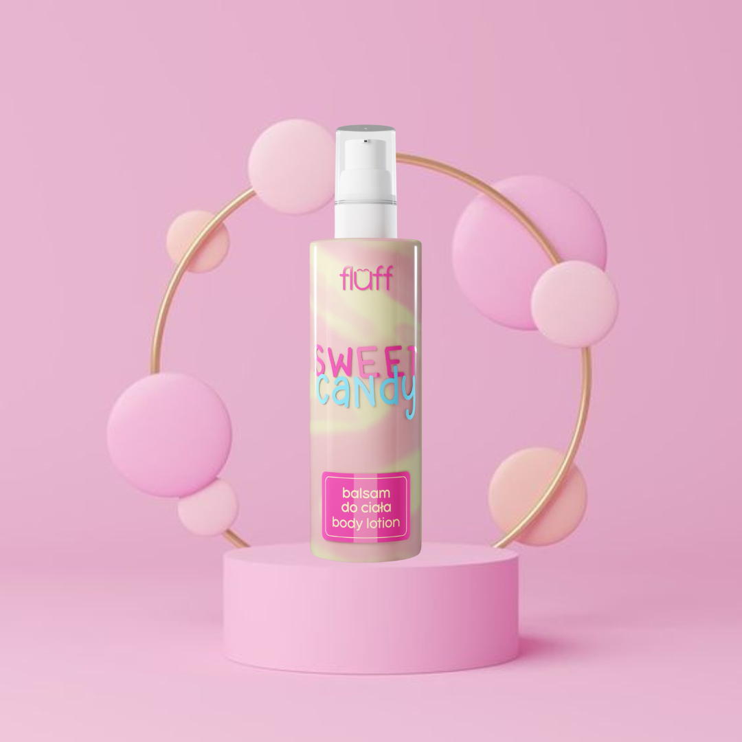 Balsam do ciała o zapachu słodkich cukierków
