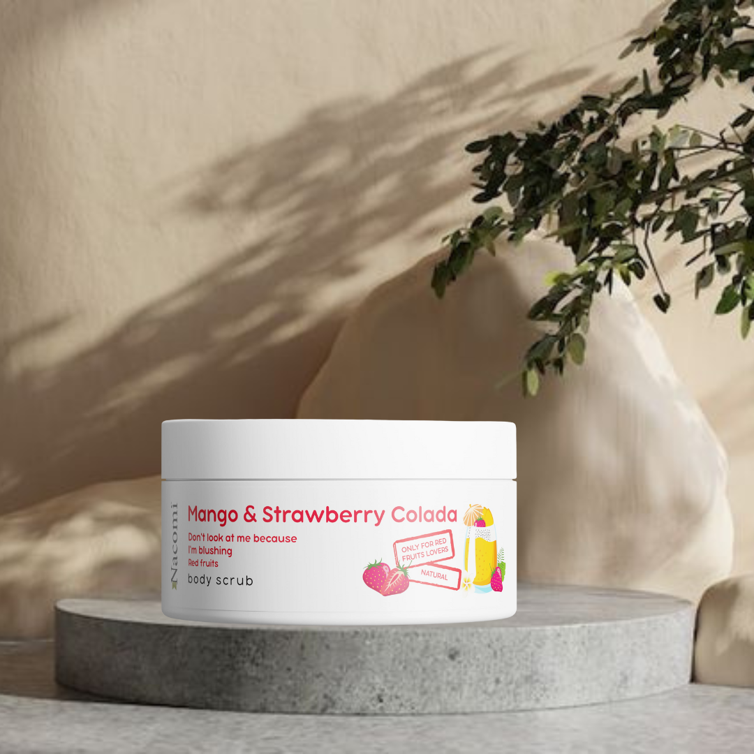 Peeling do ciała o zapachu mango i truskawcolady