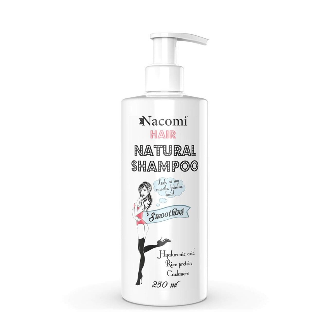 Szampon naturalny do włosów wygładzająco - nawilżający