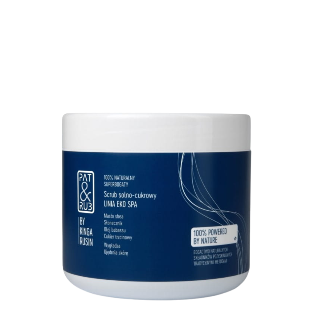 SUPERBOGATY SOLNO-CUKROWY SCRUB DO CIAŁA