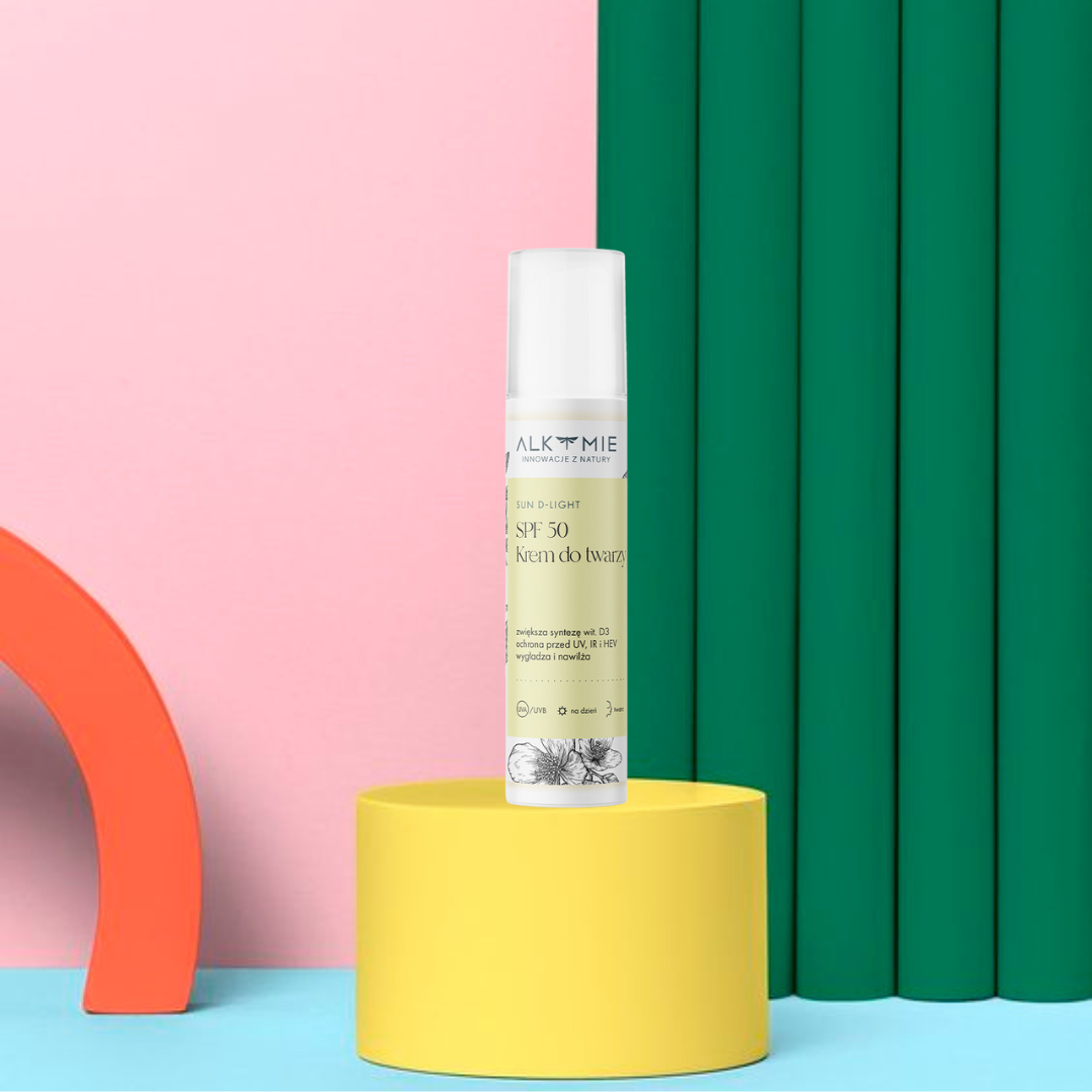 Ochronny krem do twarzy SPF 50, Sun D-Light