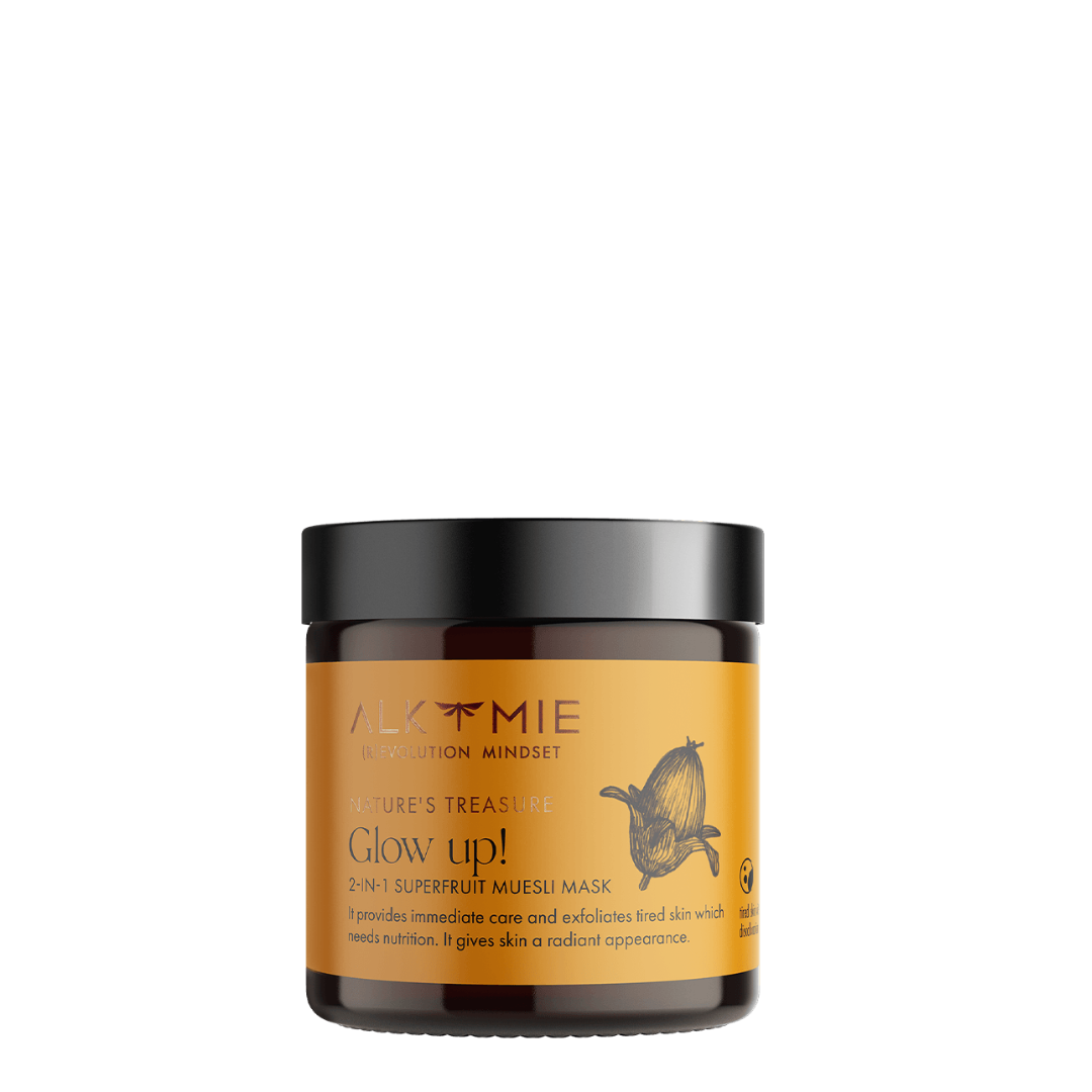 2 w 1 peeling-maska z superowocami, Glow up!
