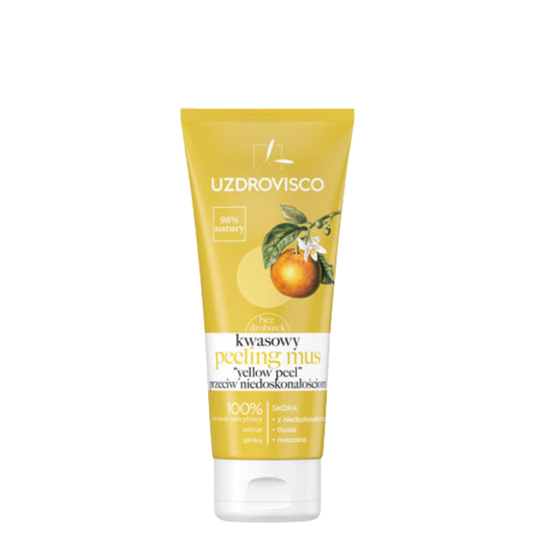 Bezolejowy kwasowy peeling - mus przeciw niedoskonałościom (