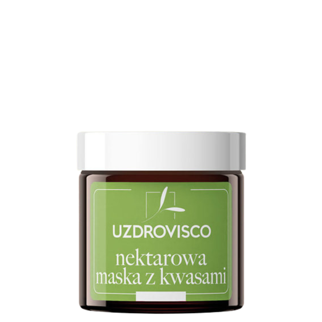 Nektarowa maska z kwasami oczyszczająco-rozjaśniająca